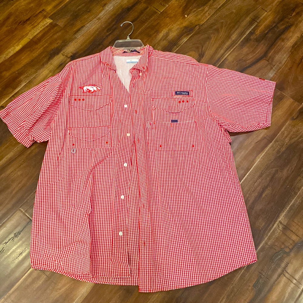 Columbia shirt sleeve button up
